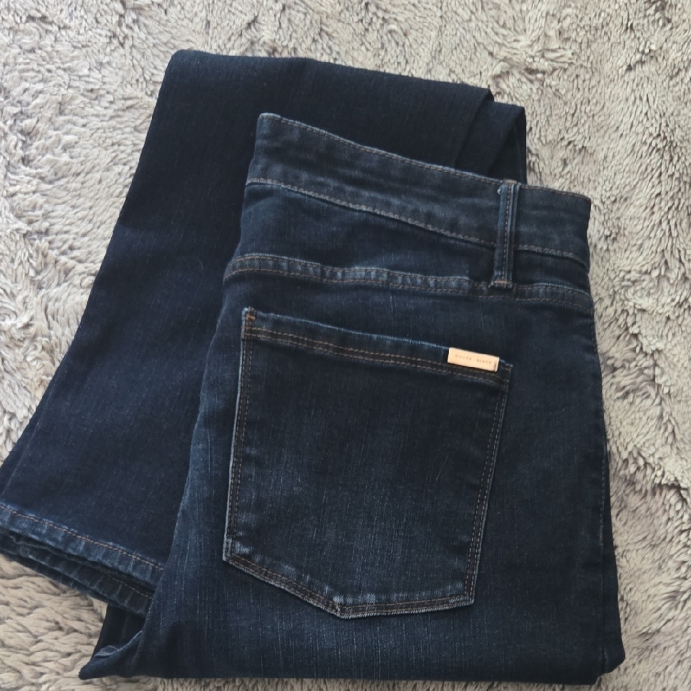 White House Black Market Deep Indigo Jeans